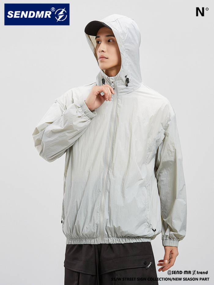 Jacken, Mäntel | Regenjacke Mit Kapuze  – Herren Herren Herren