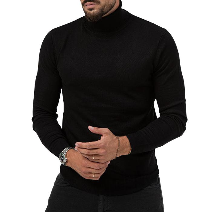 Premium Quality | Rollkragenpullover Aus Merinowolle  – Herren Herren Herren