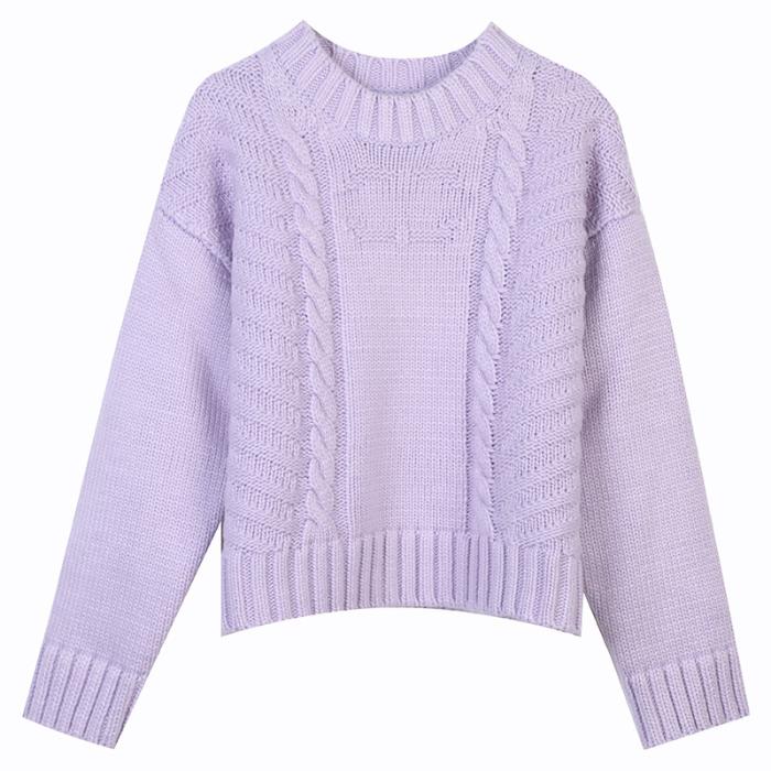 Pullover, Strickjacken | Pullover Mit Zopfmuster  – Damen Damen Damen