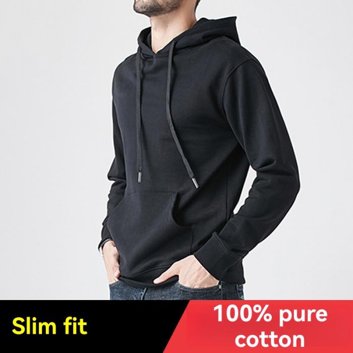 Sweatshirts | Schlichte Kapuzenjacke  – Herren Herren