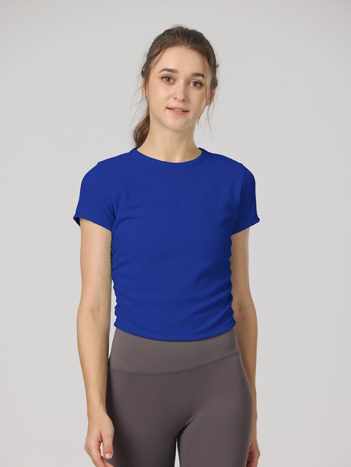 T-Shirts | T-Shirt Aus Modal-Mischung  – Damen Damen Damen