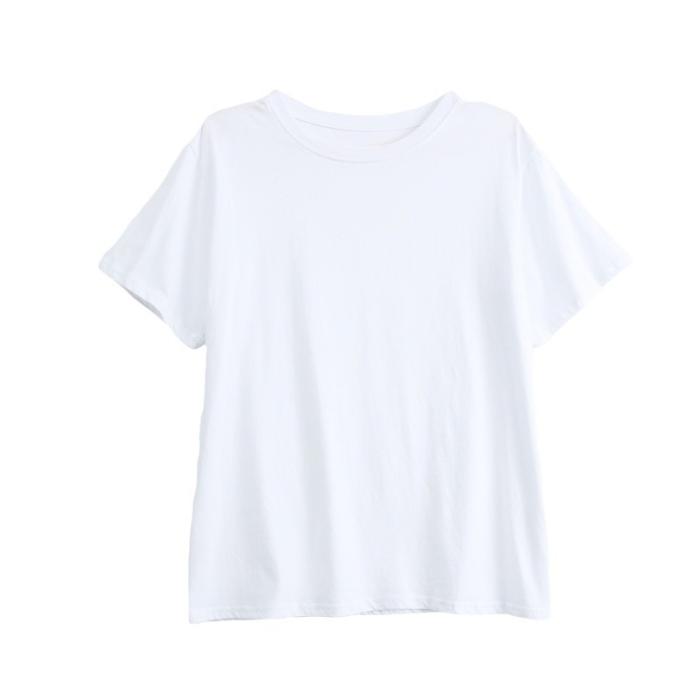 T-Shirts | T-Shirt Regular Fit Aus Merzerisierter Baumwolle  – Damen Damen Damen