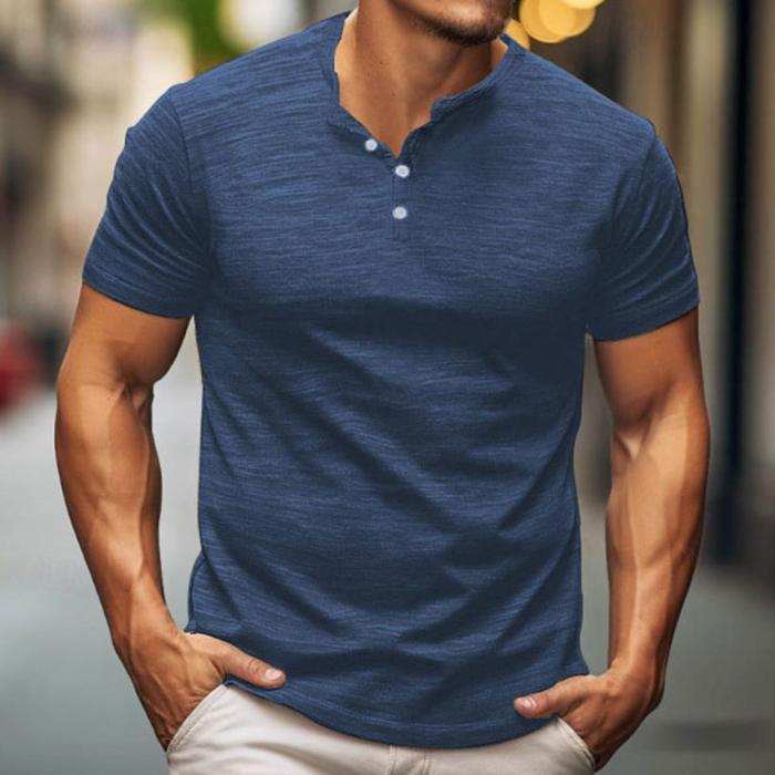 T-Shirts | Henley T-Shirt Im Slim-Fit  – Herren Herren Herren